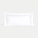 Set of 2 Conservatorium Pillowcases Egyptian Cotton Percale 400TC | White