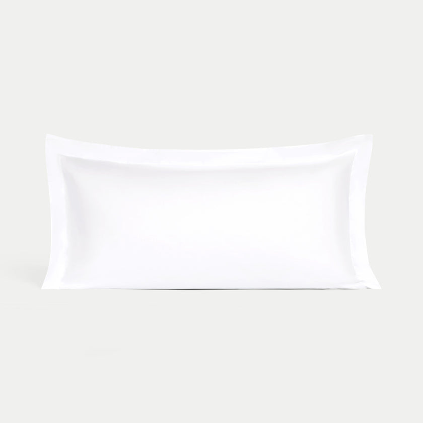 Set of 2 Conservatorium Pillowcases Egyptian Cotton Percale 400TC | White