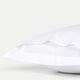 Set of 2 Conservatorium Pillowcases Egyptian Cotton Percale 400TC | White