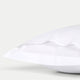 Conservatorium Pillowcase Egyptian Cotton Percale 400 TC | White