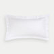 Conservatorium Pillowcase Egyptian Cotton Percale 400 TC | White