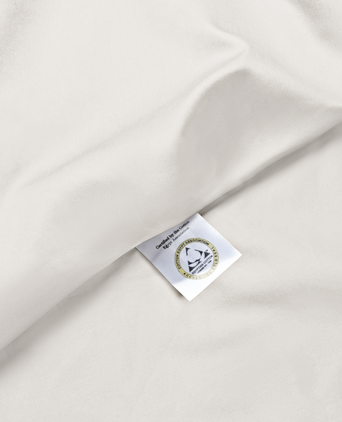 Set of 2 Pillowcases Egyptian Cotton Sateen 400TC | Cream Set of 2 Pillowcases Egyptian Cotton Sateen 400TC | Cream