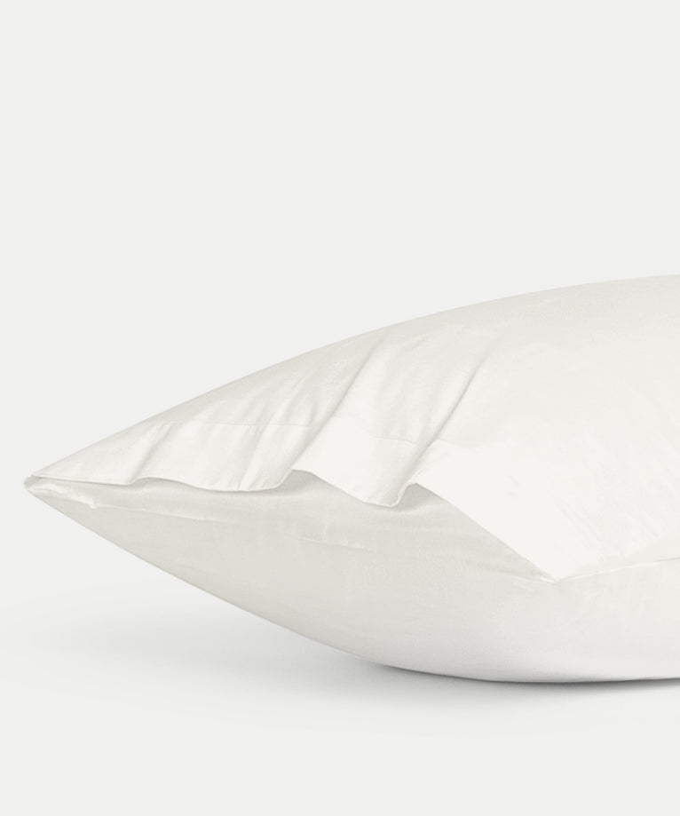 Set of 2 Pillowcases Egyptian Cotton Sateen 400TC | Cream