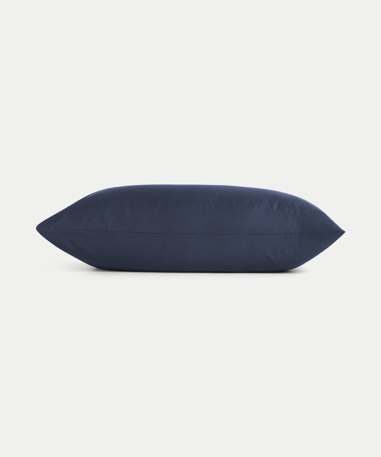 Set of 2 Pillowcases Egyptian Cotton Sateen 400TC | Harbour Blue