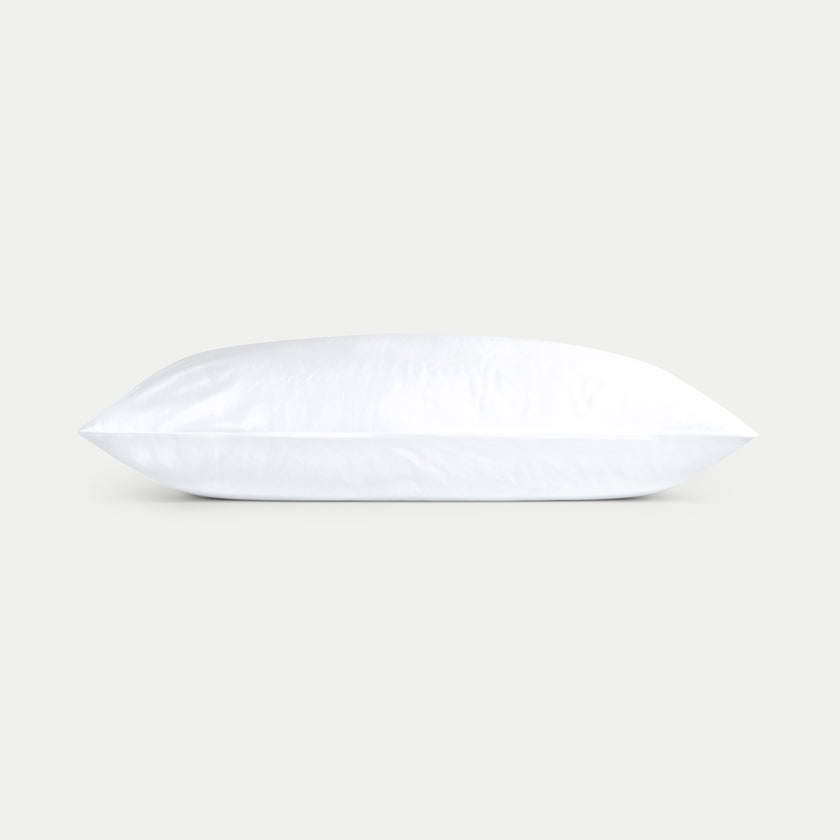 Okura Pillowcase Egyptian Cotton 600TC Sateen | White