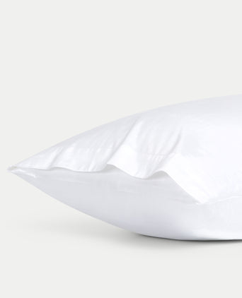 Okura Pillowcase Egyptian Cotton 600TC Sateen | White Okura Pillowcase Egyptian Cotton 600TC Sateen | White