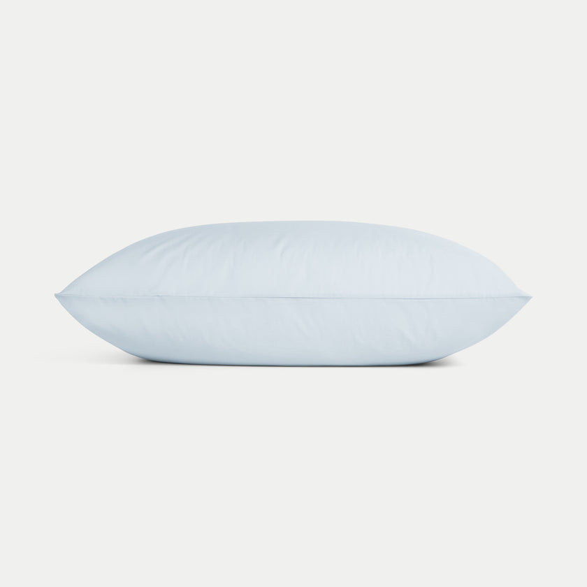 Pillowcase Egyptian Cotton Percale 400TC | Pastel Blue
