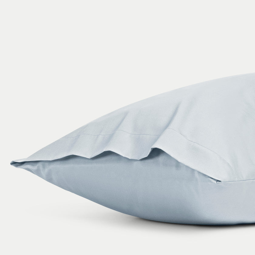 Pillowcase Egyptian Cotton Sateen 400TC | Pastel Blue