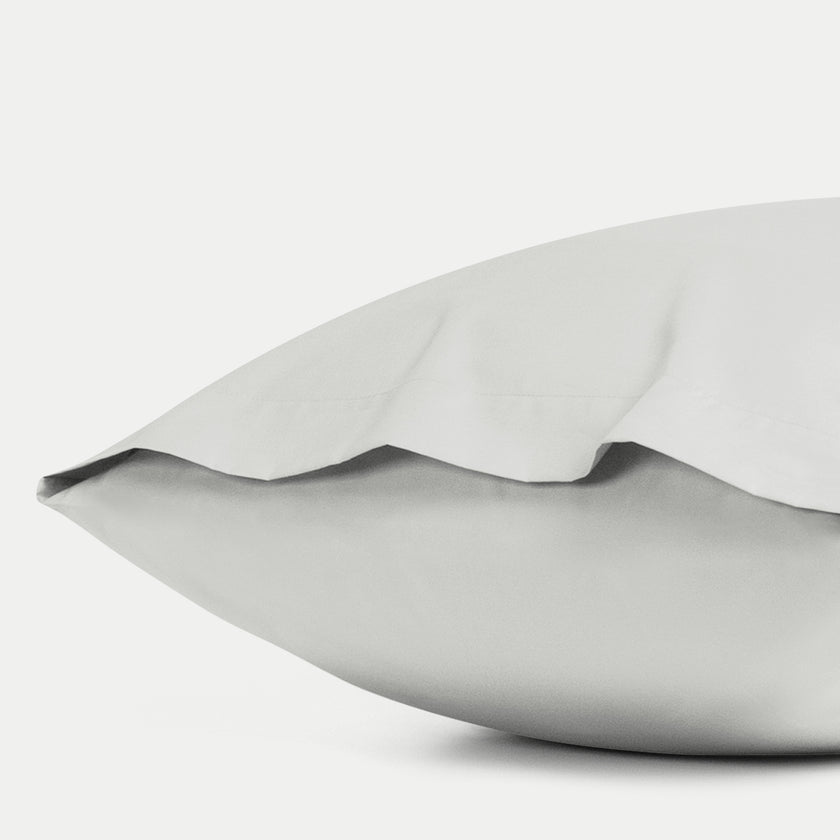 Duvet Cover Set & Fitted Sheet Percale | Silver Grey