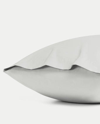 Kids Pillowcase Egyptian Cotton Percale 400TC Silver Grey - Petit Hôtel Kids Pillowcase Egyptian Cotton Percale 400TC Silver Grey - Petit Hôtel