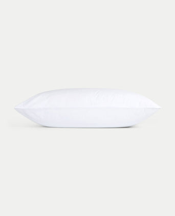 Set of 2 Pillowcases Egyptian Cotton Percale 400TC | White Set of 2 Pillowcases Egyptian Cotton Percale 400TC | White