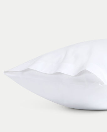 Pillowcase Egyptian Cotton Percale 400TC | White Pillowcase Egyptian Cotton Percale 400TC | White