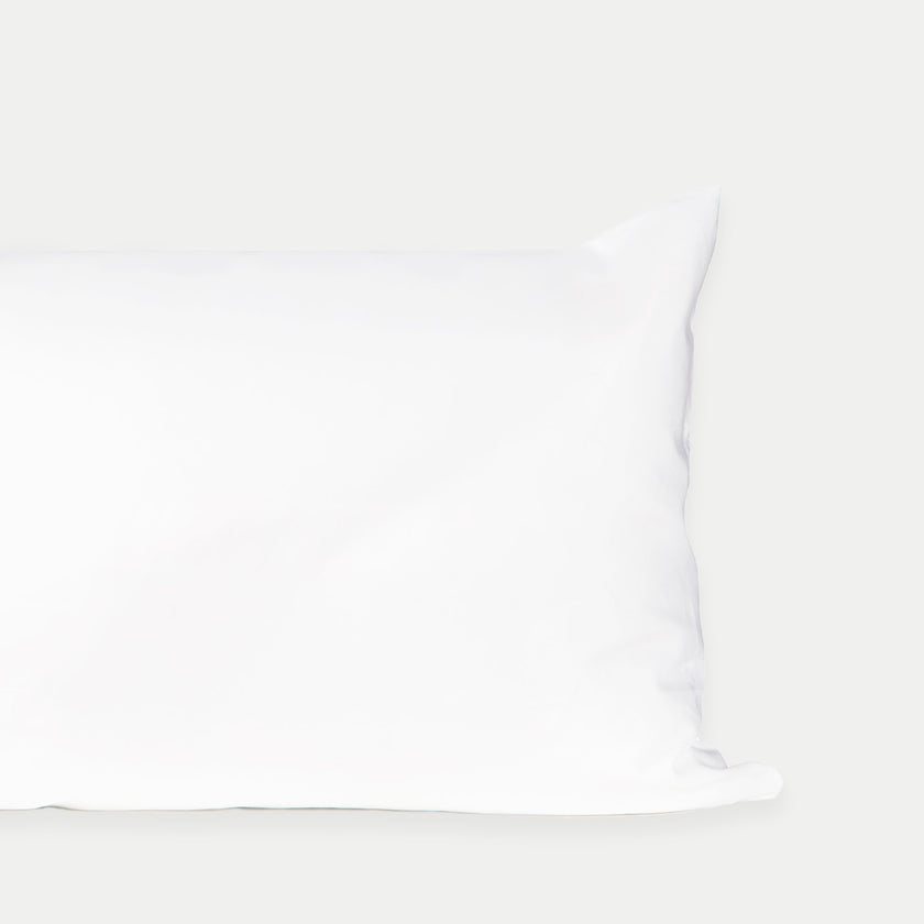 Kids Pillowcase Egyptian Cotton Percale 400TC White - Petit Hôtel