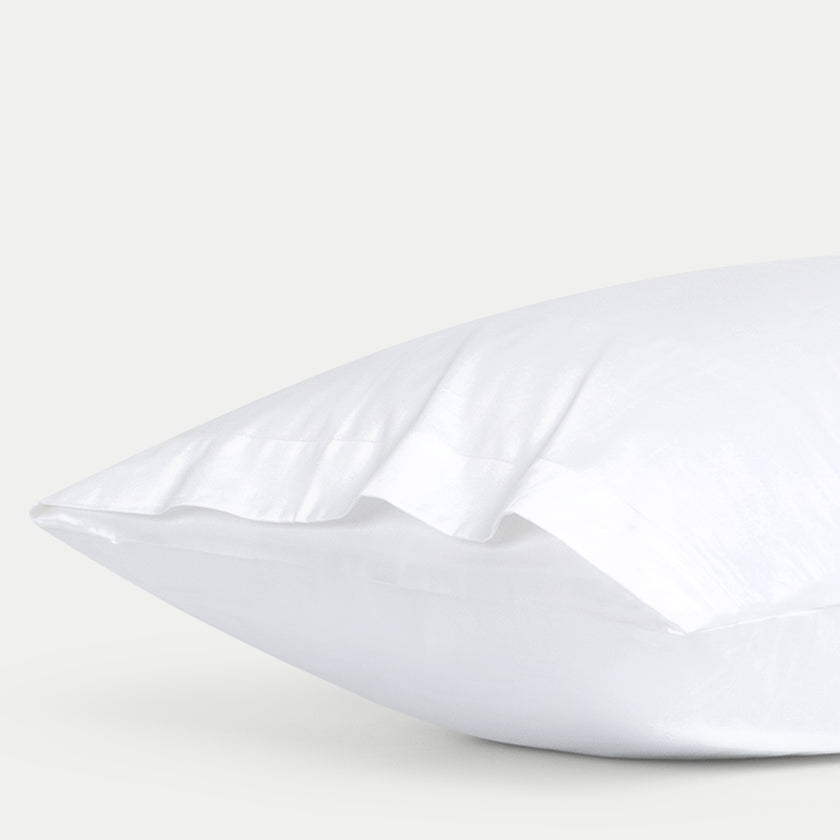 Pillowcase Egyptian Cotton Sateen 400TC | White