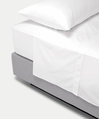 Egyptian Cotton Flat Sheet 400TC Percale 400TC | White Egyptian Cotton Flat Sheet 400TC Percale 400TC | White