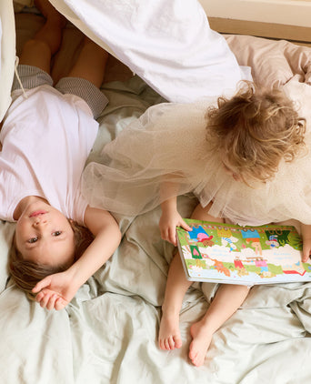 Kids Duvet Cover Egyptian Cotton Percale 400TC Pastel Green - Petit Hôtel Kids Duvet Cover Egyptian Cotton Percale 400TC Pastel Green - Petit Hôtel