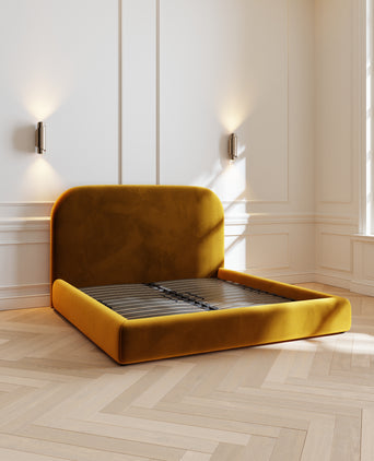 Bed Big Sur California - Nobilis Velours Bed Big Sur California - Nobilis Velours