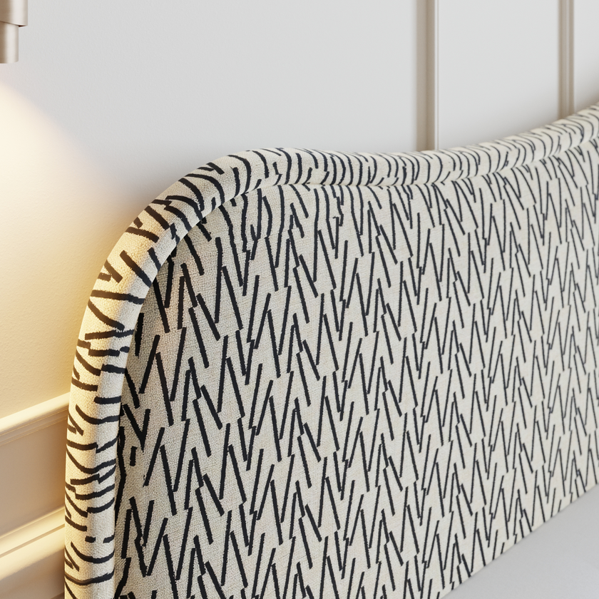 Vendôme Paris Headboard - Reyes Ebony