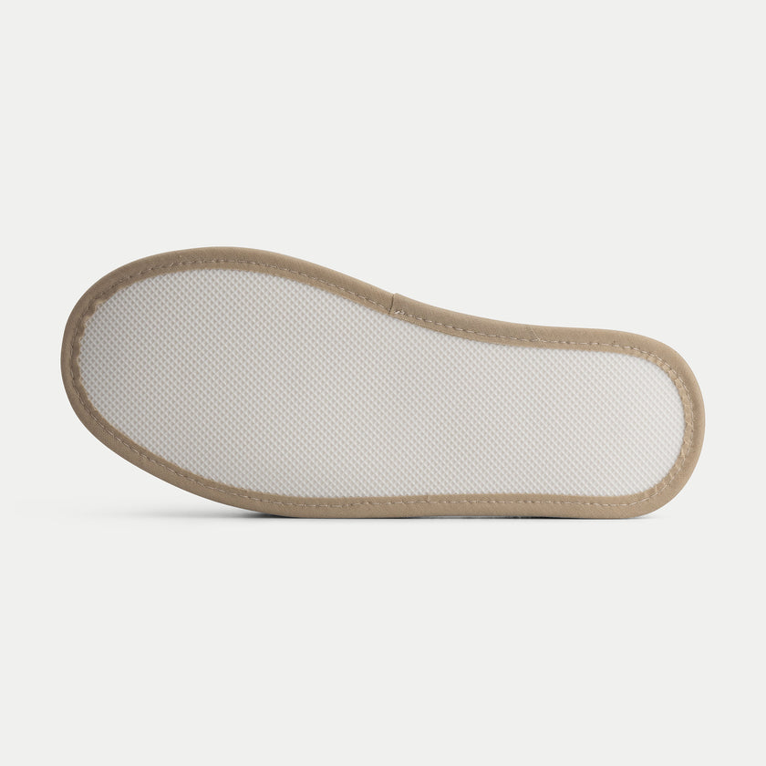 Luxury bathslippers | Latte