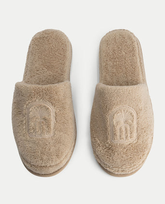 Luxe sloffen | Latte Luxe sloffen | Latte