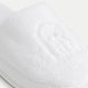 Bathrobe and slippers gift set | White