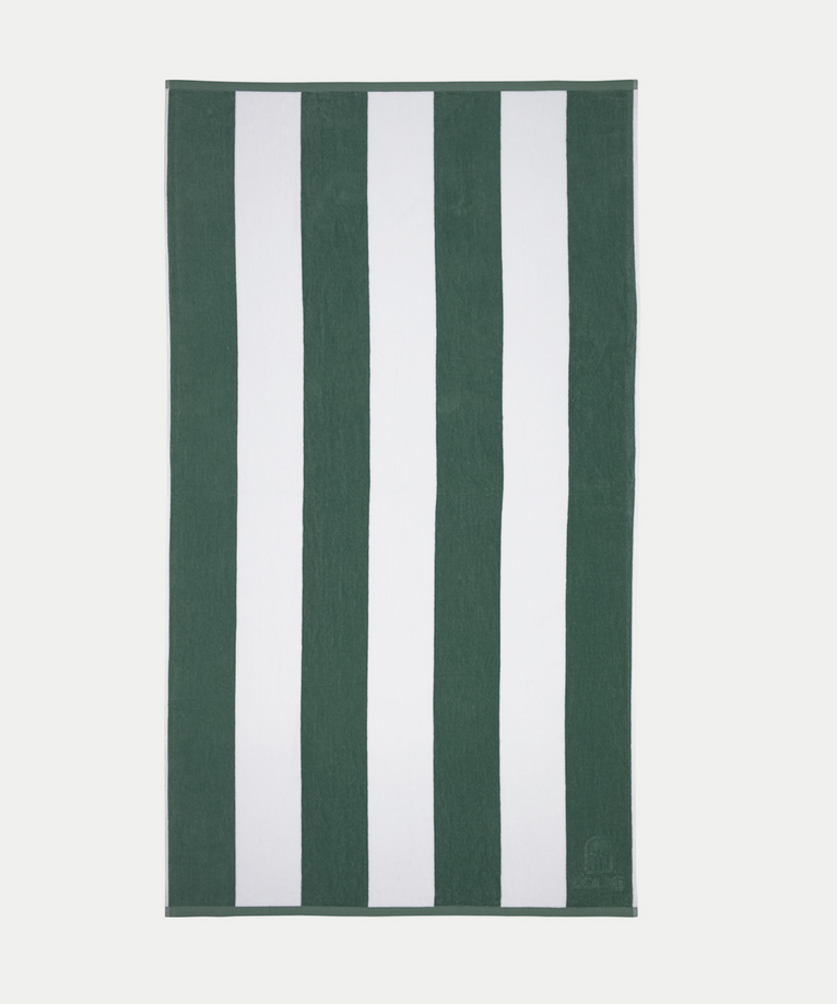DOUXE Hotel Beach Towel Sage Green 100x180 cm