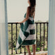 DOUXE Hotel Beach Towel Sage Green 100x180 cm