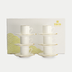Tokyo Design Studio – Nippon White Gold Rim Espresso Set (18-piece)