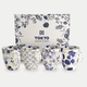 Tokyo Design Studio – Flora Japonica Mug Set (4-piece)