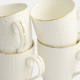 Tokyo Design Studio – Nippon White Gold Rim Mug Set (4-piece)
