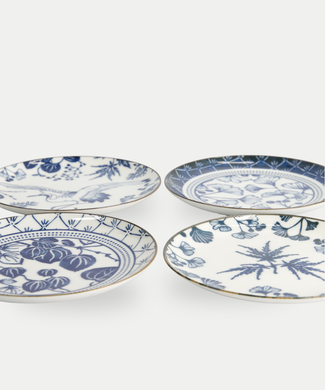 Tokyo Design Studio – Flora Japonica Plate Set (4-piece) Tokyo Design Studio – Flora Japonica Plate Set (4-piece)