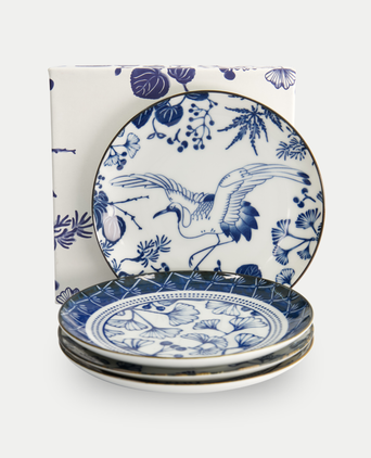 Tokyo Design Studio – Flora Japonica Plate Set (4-piece) Tokyo Design Studio – Flora Japonica Plate Set (4-piece)