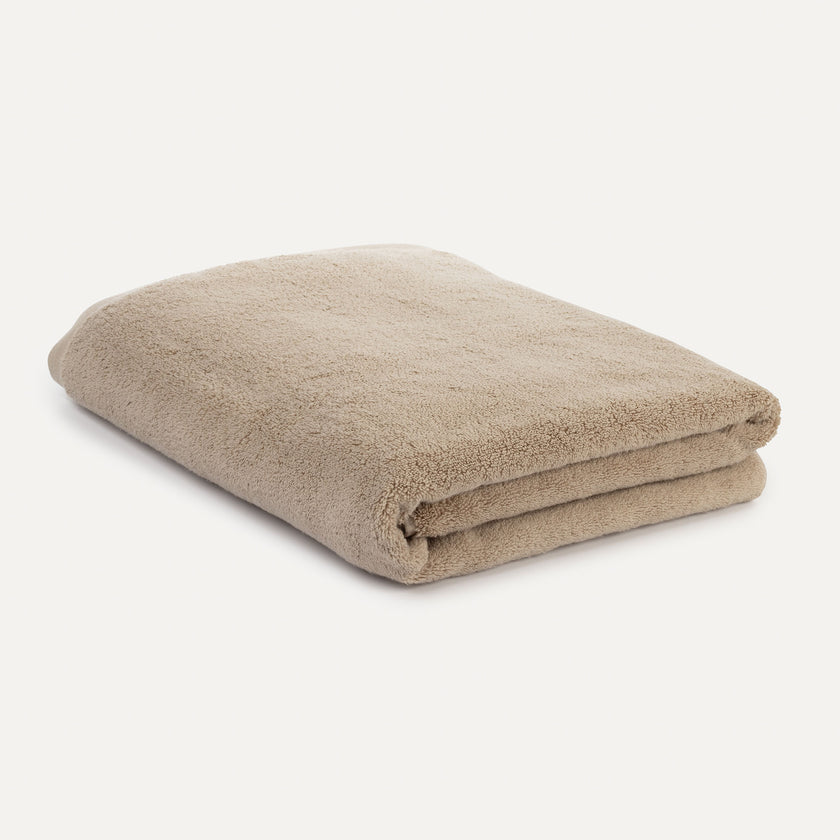 Towel zero-twist cotton 100x180 cm | Latte