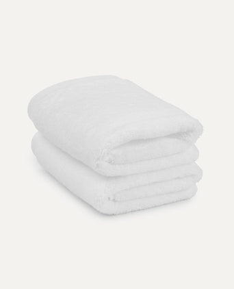 Guest towel zero-twist cotton 40x60 cm (2 pcs) | White Guest towel zero-twist cotton 40x60 cm (2 pcs) | White