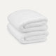 Towel zero-twist cotton 50x100 cm (2 pcs) | White