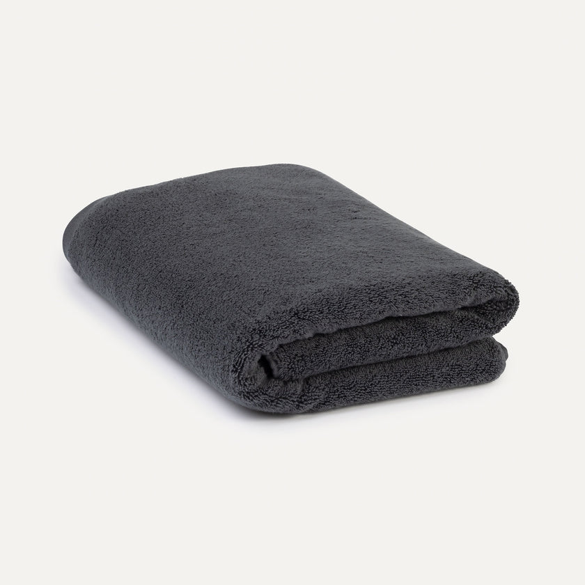 Towel zero-twist cotton 70x140 cm | Anthracite