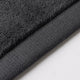 Gastendoekje zero-twist katoen 30x30 cm (4 st.) | Antraciet