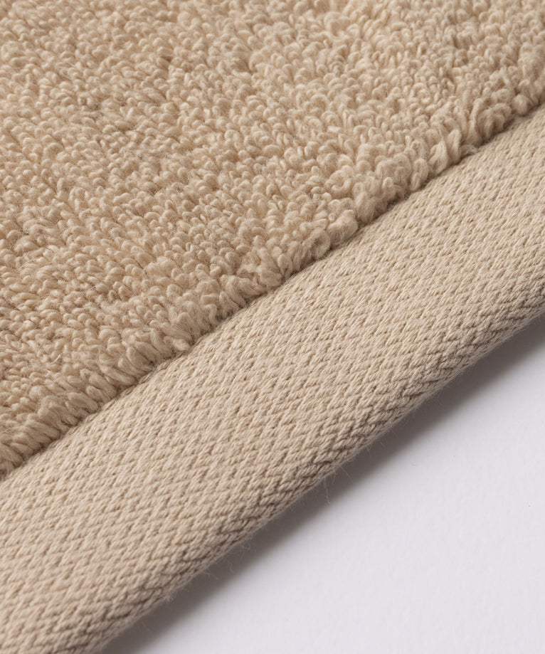 Towel zero-twist cotton 50x100 cm (2 pcs) | Latte