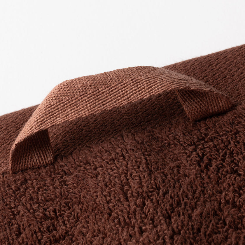 Towel zero-twist cotton 70x140 cm | Chestnut