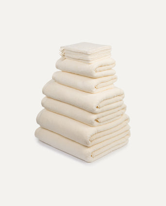 Towel set Spa Complete (10 pcs) | Cream Towel set Spa Complete (10 pcs) | Cream