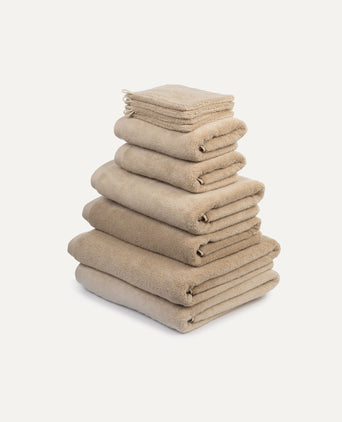 Towel set Spa Complete (10 pcs) | Latte Towel set Spa Complete (10 pcs) | Latte