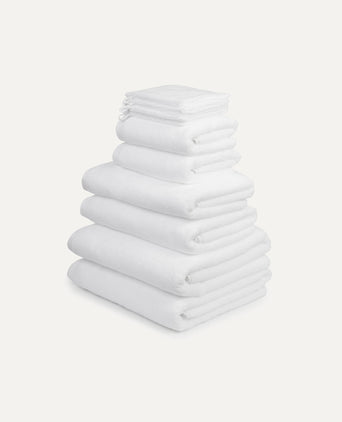 Towel set Spa Complete (10 pcs) | White Towel set Spa Complete (10 pcs) | White