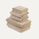 Towel set Deluxe (8 pcs) | Latte