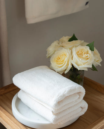 Guest towel zero-twist cotton 40x60 cm (2 pcs) | Cream Guest towel zero-twist cotton 40x60 cm (2 pcs) | Cream