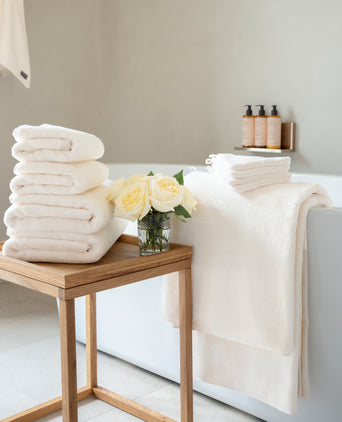 Towel set Spa Complete (10 pcs) | Cream Towel set Spa Complete (10 pcs) | Cream