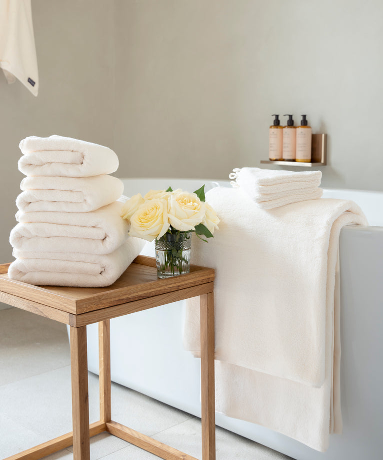Towel set Spa Complete (10 pcs) | Cream