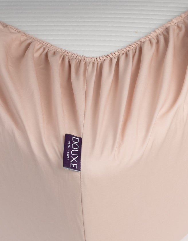 Duvet Cover Set & Fitted Sheet Percale | Blush Pink