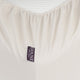 Fitted Sheet Egyptian Cotton Percale 400TC | Chalk White
