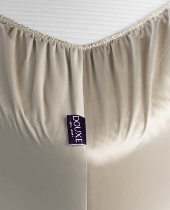 Fitted Sheet Egyptian Cotton Sateen 400TC | Champagne Fitted Sheet Egyptian Cotton Sateen 400TC | Champagne