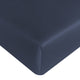 Fitted Sheet Egyptian Cotton Sateen 400TC | Harbour blue